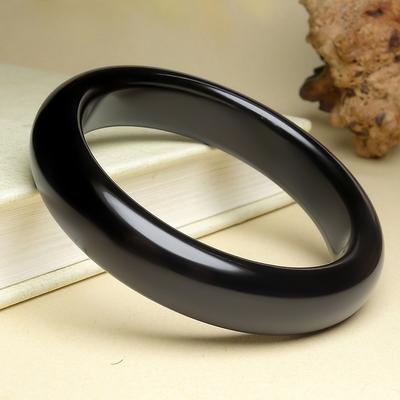 15MM Natural Hotan Jade Ink Jade Bransoletka Modny urok Szmaragdowa bransoletka Jade Bransoletka Damska Prezent