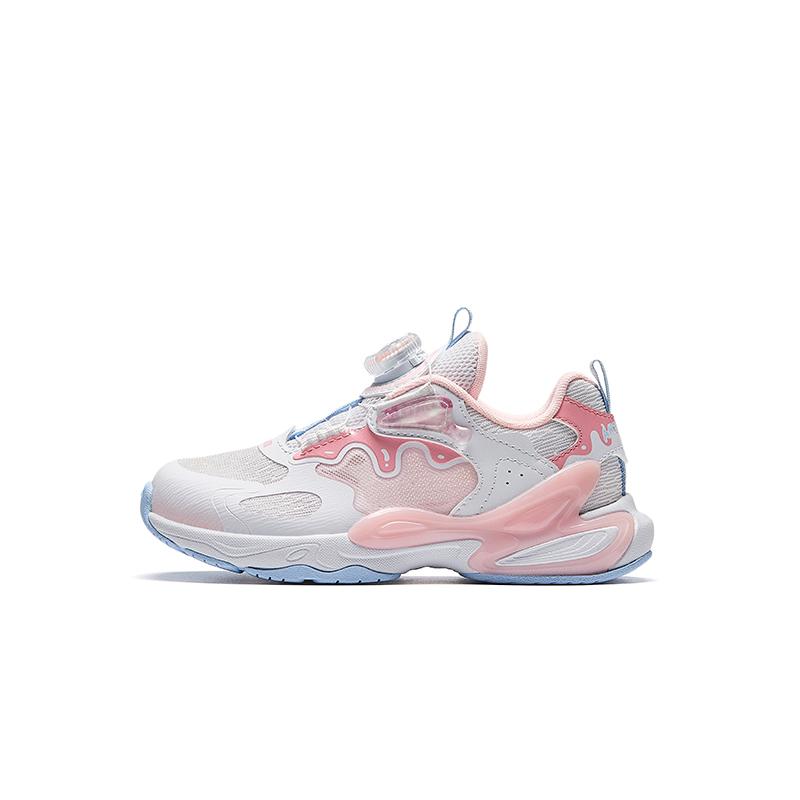 Anta Kids Butterfly Wing Trendy Fashion Comfortable Versatile Lightweight Big Mesh Button Sports Wear-Resistant Low-Top Casual Shoes 322529923