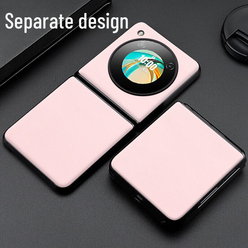 Nubia Flip Liquid Leather Phone Case: Anti-Fall & Anti-Fouling Protective Cover, One Piece Ship Available.