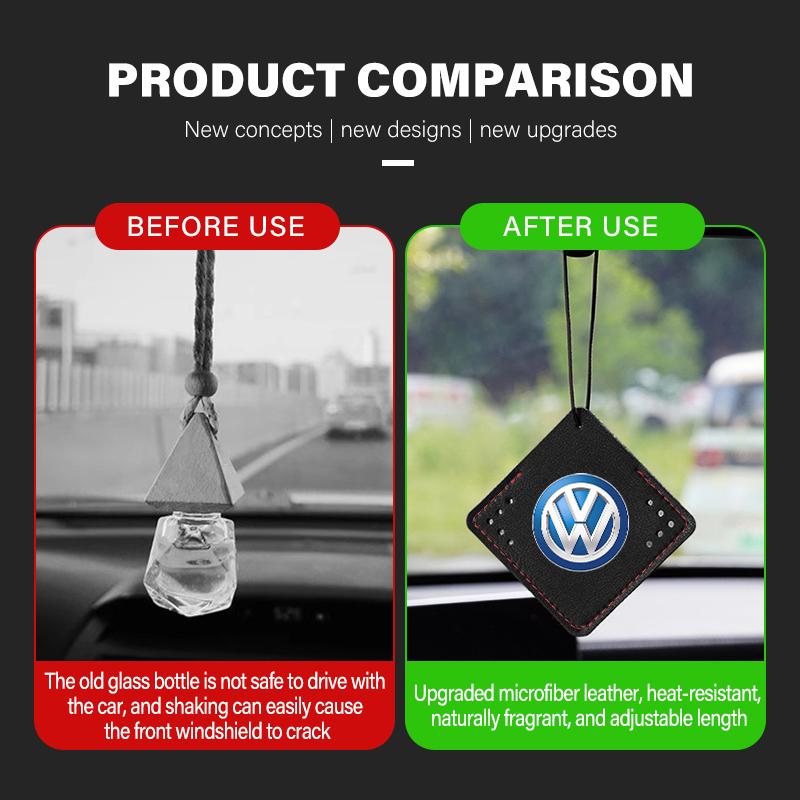 RUN1 For Volkswagen VW Car Air Freshener Perfume Decoration Pendant Refresher Tablet Scirocco Passat Polo B5 B6 B7 CC Tiguan Sharan