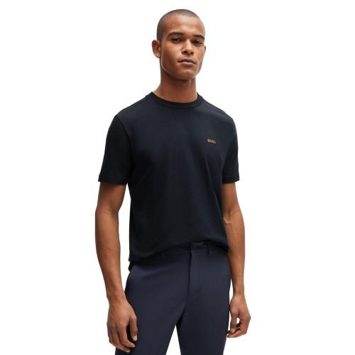Boss Mens Contrast Logo T-Shirt