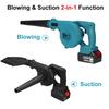 110V/220V 2 IN 1 Air Blower & Suction Dust Cleaner Wireless Blower With 15000mAh Battery100Kpa Vacuum Cleannig Leaf Blower Power Tools 900W
