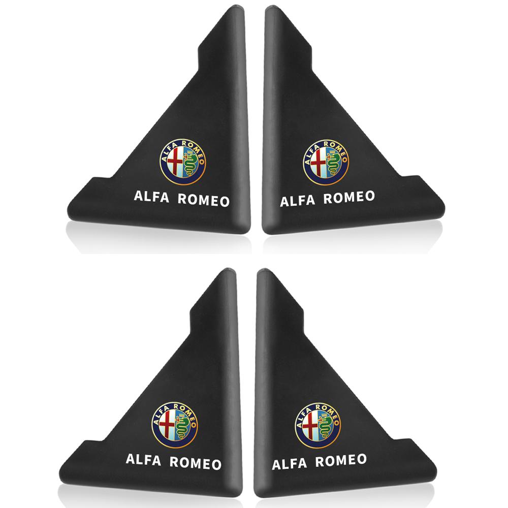 4pcs Car Door Scratch Protector Silicone Anti-collision Covers Door Corner Guard For Alfa Romeo Giulietta 159 147 156 Mito Brera