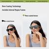 Beneunder Square Foldable Myopia Over-Glasses FD498