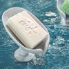 Portable Plastic Suction Cup Soap Dish For Bathroom Shower, Leaf Soap Holder And Sponge Tray For Kitchen Bathroom Accessories