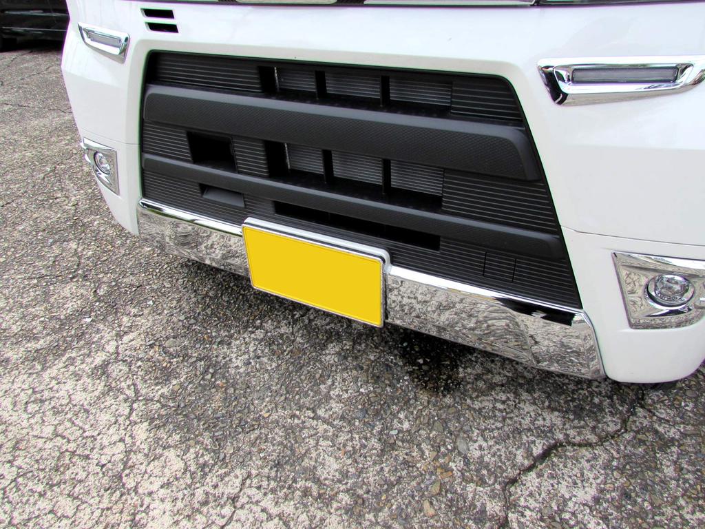 BRIGHTZ Chrome Front License Plate Side Covers for Hijet Deck Van with S321W/S331W (Late Model) [LICENSE-041] (Compatible S, S321, S331, 321, 331)