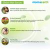 Mamaearth Zwiebel-Haarserum mit Biotin | L  sung f  r glattes, kr  ftiges und krauses Haar | Formel gegen Haarausfall und Haarbruch | 100 ml