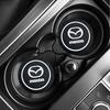 1/2 Stück Auto Tassenmatte Rutschfest Flaschenhalter Untersetzer Autozubehör Für Mazda 2 3 5 6 CX-5 CX7 CX-8 CX9 CX-3 CX-4 CX-30 MX-5 Atenza Axela BT-50 Hazumi