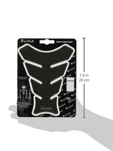 Keiti Tank Pad Mini Carbon Pattern 170mm x 138mm General
