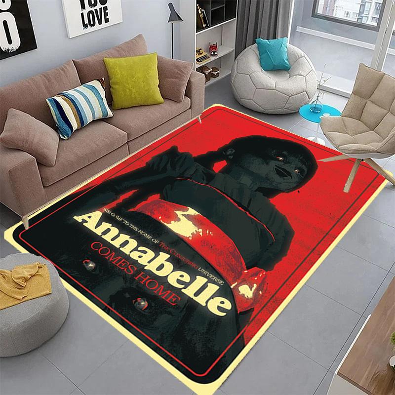 Annabelle's Horror Legacy carpet Home Decor printing Office chair cushion Doormat Protective pad