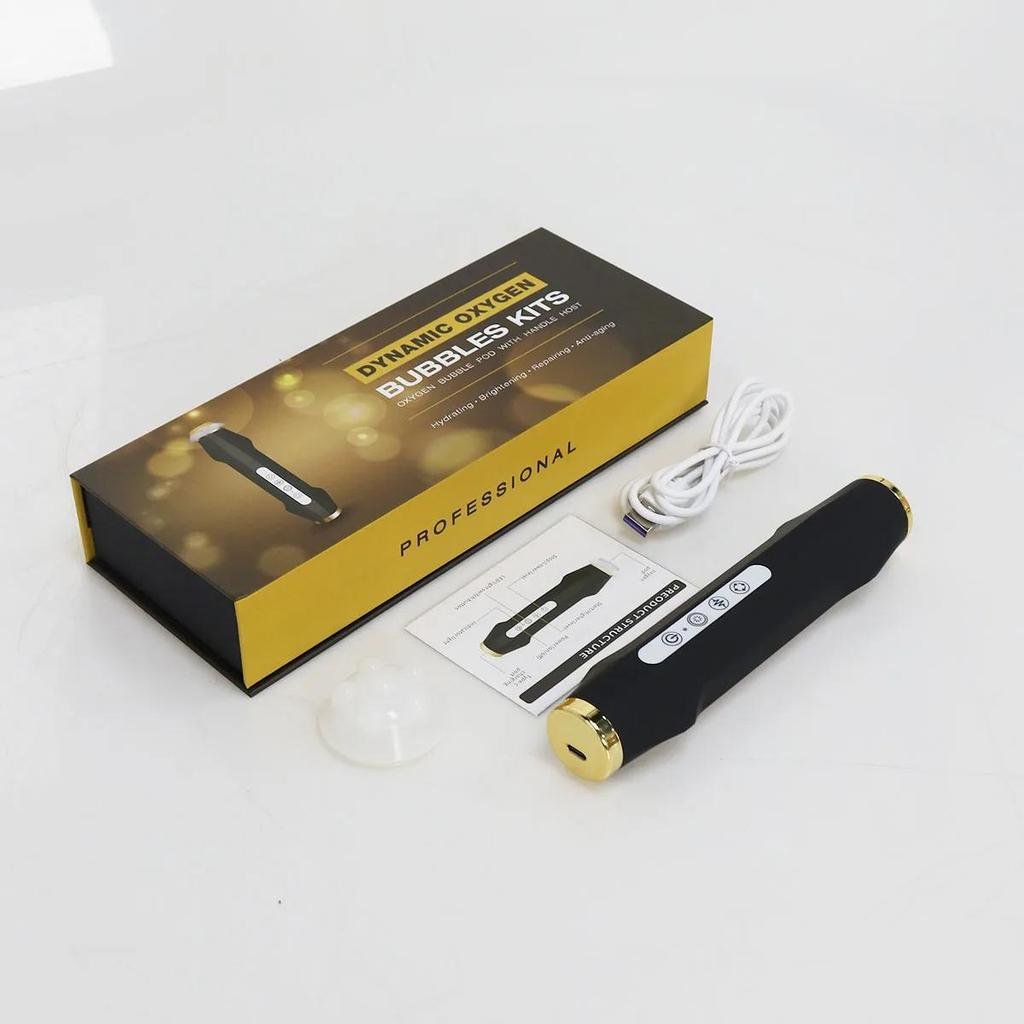 Tragbare Pods Wiederaufladbares Sauerstoff CO2 Bläschen Gesichtsgerät Weiche Hautfreundlich Heim Büro Reise Beauty-Tool