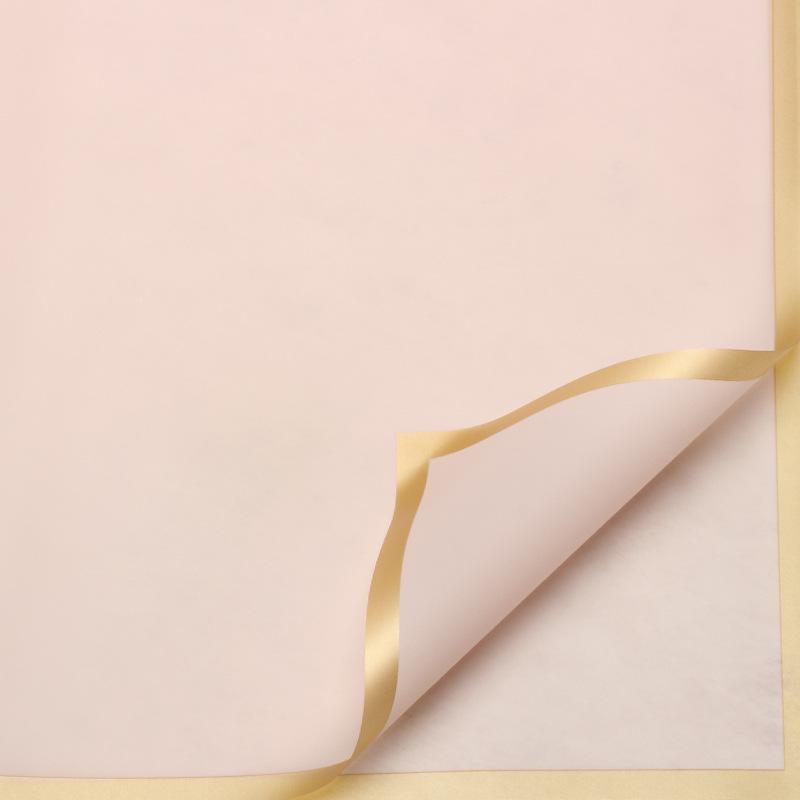Roland Goldkante Wasserdichte Gelee-Folie Blumeneinwickelpapier