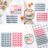 24Cavity Brains Shaped Silicone Molds Fondants Molds Pastries Bakings Decorating Tool Soap Molds Cake DIY Supplies