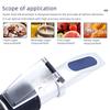 0-80% Handheld Honey Refractometer ATC Brix Meter Sugar Concentration Tester Portable Brix Sugar Test Tool for Fruit Sweetness