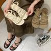 New Style Elegant Sandals for Women, Flat Bottom, Versatile and Comfortable Shoes
