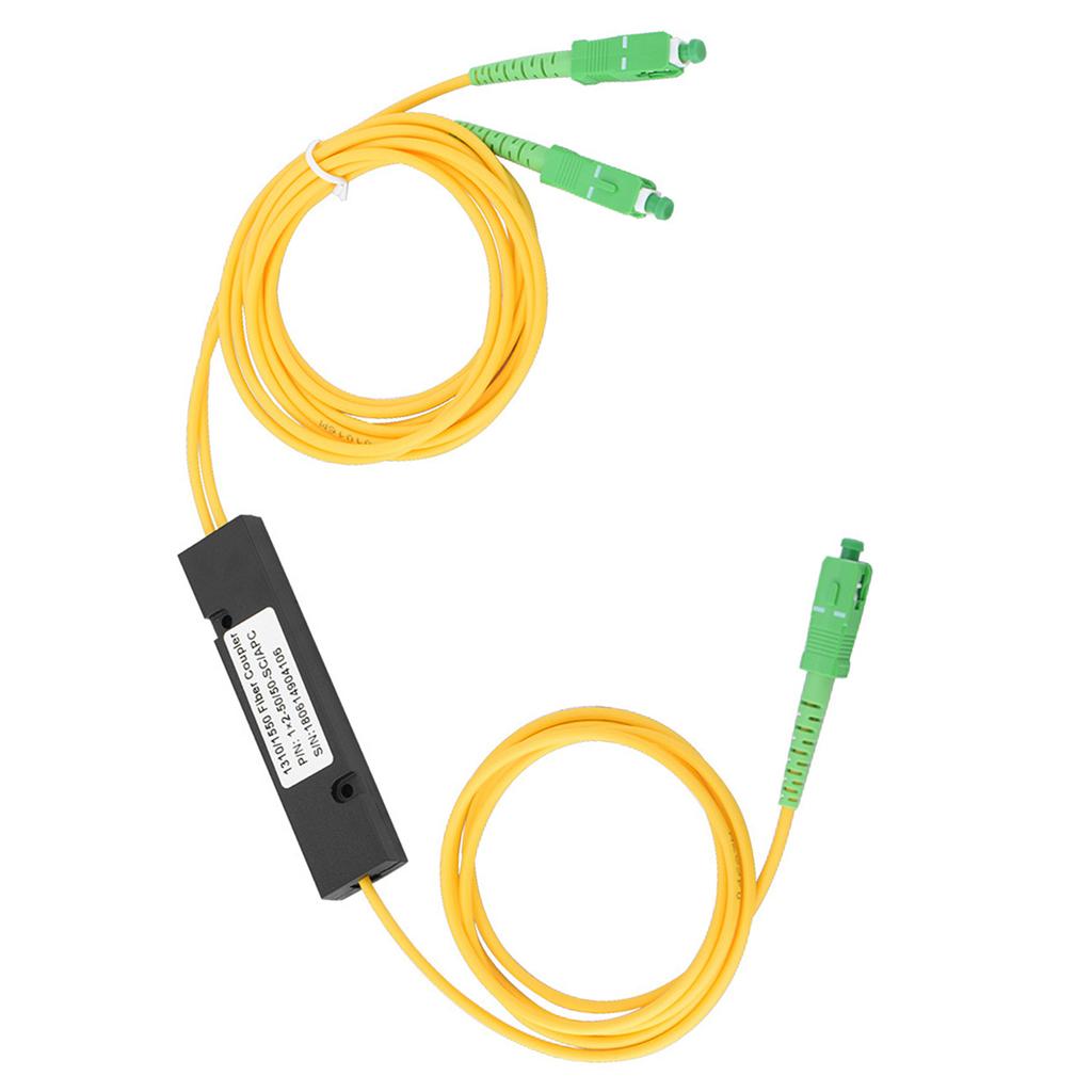 SC 1X2 PLC Singlemode Fiber Optical Splitter SC UPC PCL Splitter