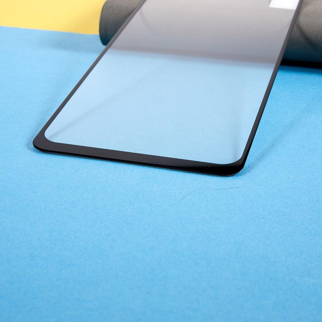 For Samsung Galaxy A04s 4G (164.7mm) Full Covering Full Glue Silk Printing Black Edge Tempered Glass Screen Film