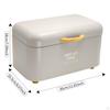 Bread Box Kitchen Counter Bin Practical Sturdy Large Capacity Storage Holder Container for