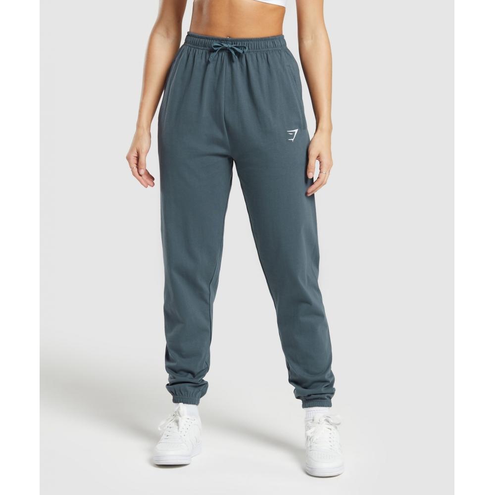 

Легкие джоггеры GYMSHARK Lifting Titanium Blue B5A9N UCMQ XXS