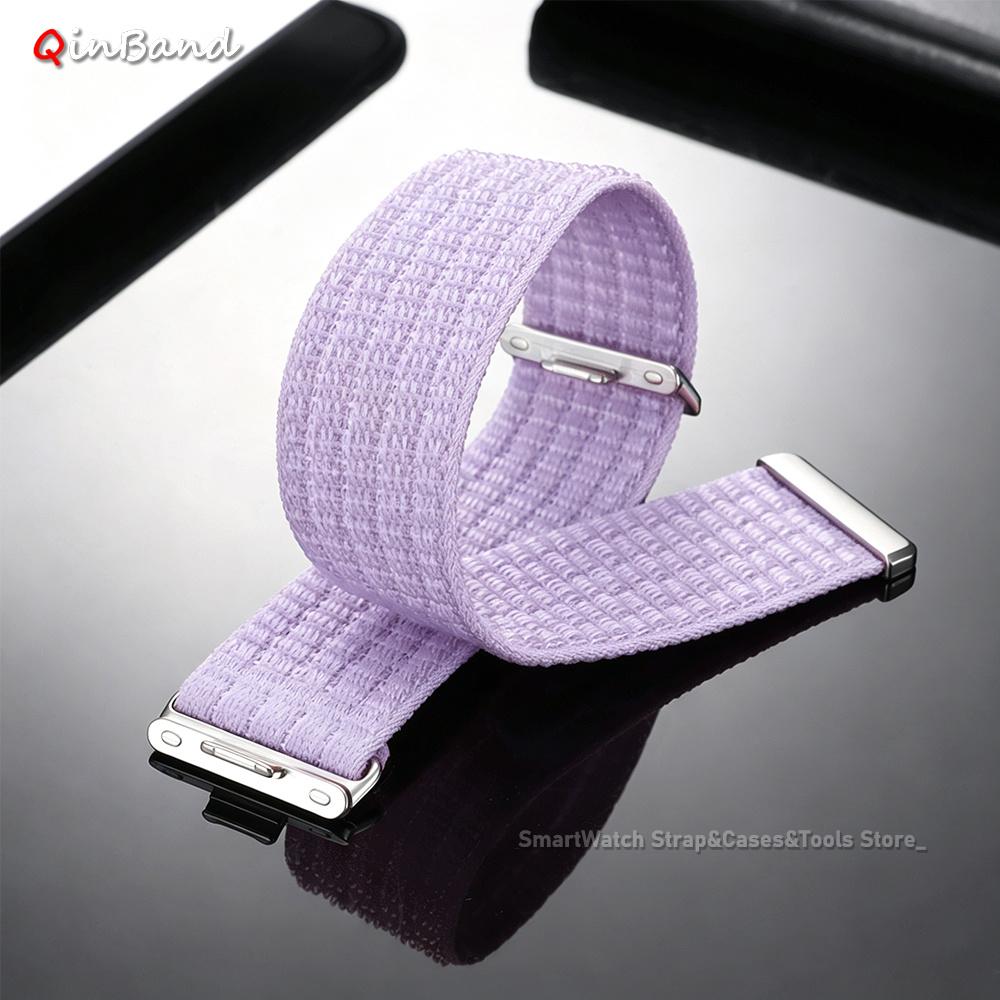 Ribbed Nylon Loop Watch Band for Huawei Watch Fit 5 Pro 4 Pro Sports Bracelet Belt for Huawei Watch 5/4/3 Wristband Accessories