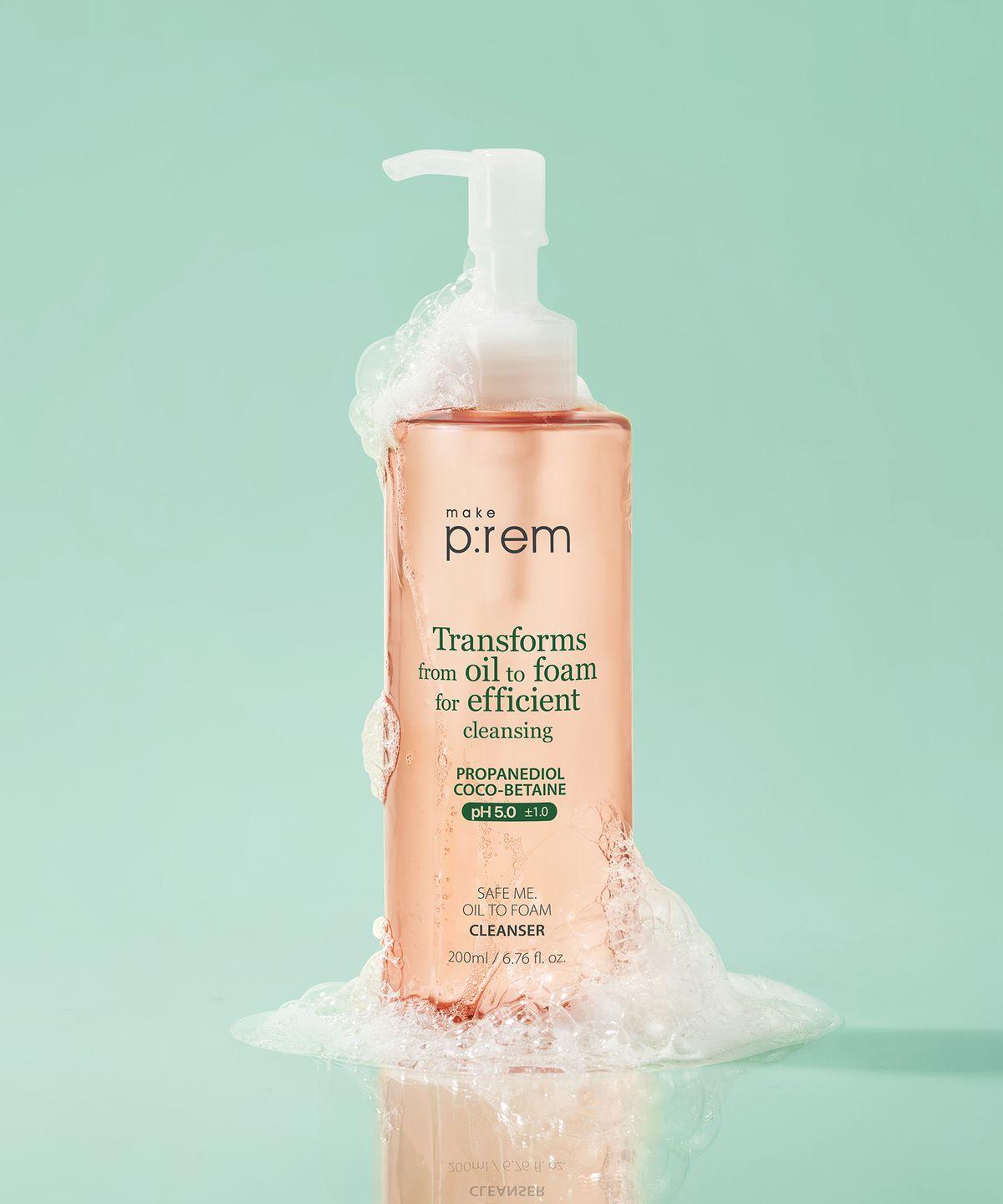 Safe Me Relief Oil-to-Foam Cleanser 200ml