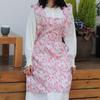 Tulip Flower Apron Linen Cotton Modern