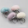 Nordic Velvet Pincushion Ring, Finger Needle Holder for Sewing, Embroidery & Quilting, Portable Fabric Craft Organizer