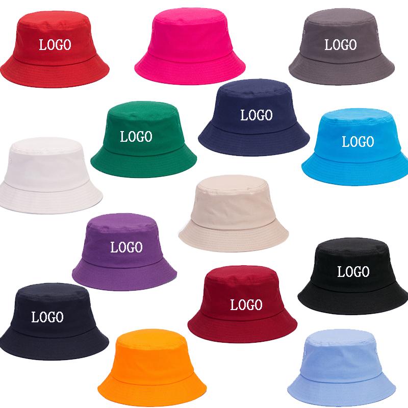 MOTE-ZA21 Women Men Unisex Adult Blank Custom Bucket Hat Custom Bucket Hat Embroidery Logo Fisherman Bucket Cap With Logo