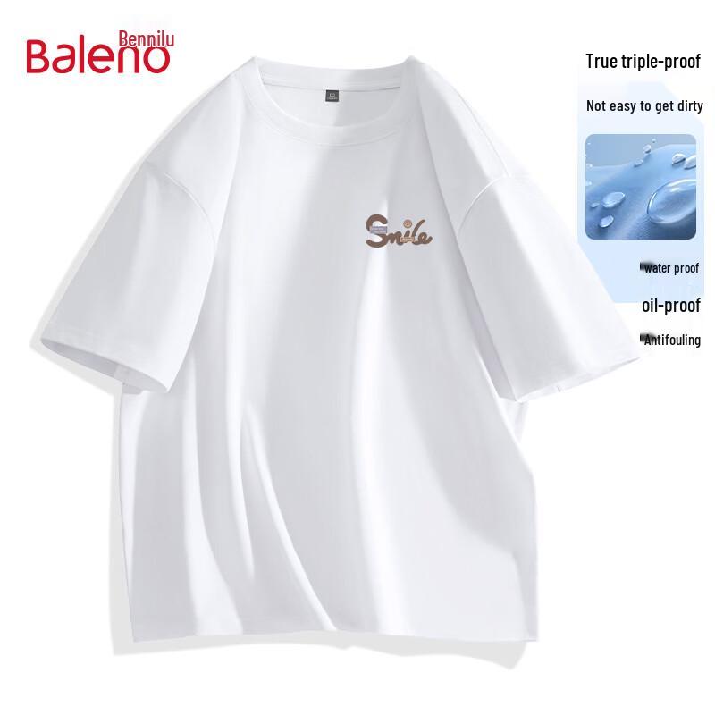 Baleno Unisex BNL Smile Hello Graphic T-Shirt 2XL