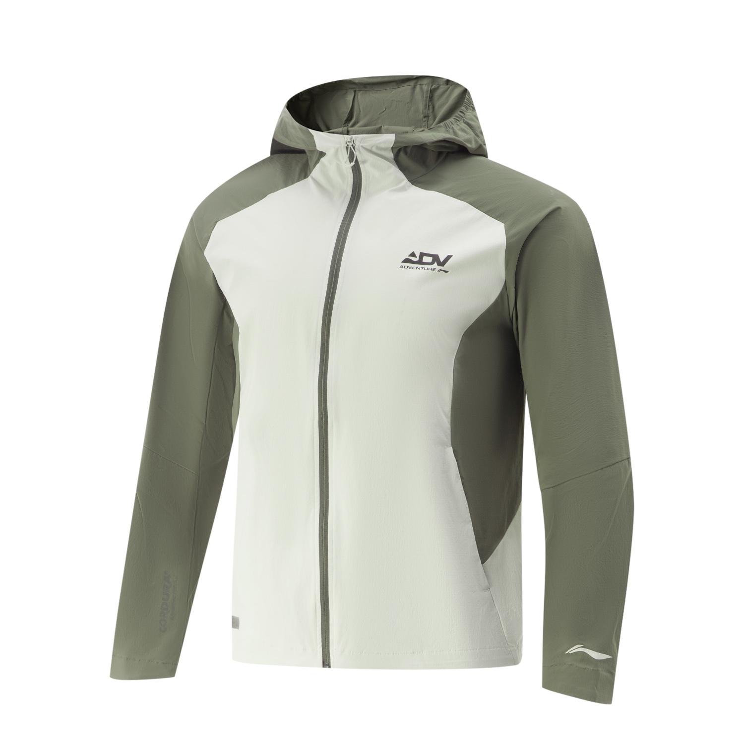 

Li Ning Беговая серия Цветной блок Буквенный принт Молния Капюшон Универсальная Повседневная куртка Мужские куртки Белый-Березовый-Серый Серый-Милитари-зеленый AFYV001-4