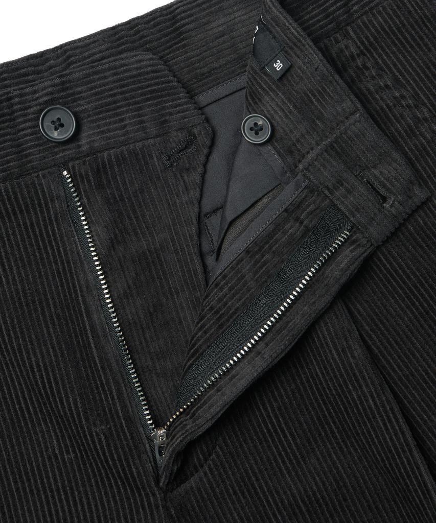 MUSINSA STANDARD Wide Corduroy Pants [Dark Gray]