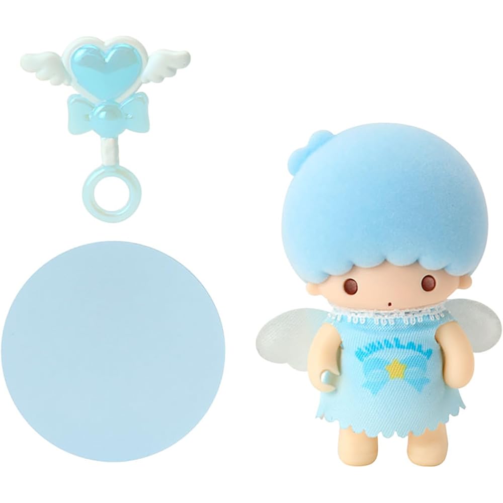 Sanrio Little Twin Stars Kiki Mini Fluffy Doll 15cm Soft Plush Toy