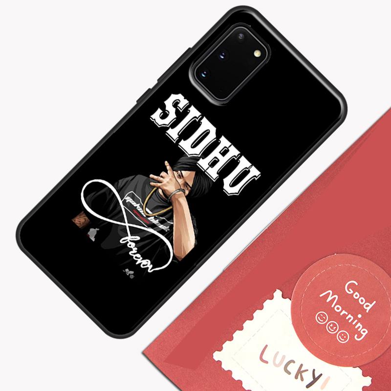 Indian Rapper Sidhu Moose Wala Case For Samsung Galaxy S22 S21 S23 Ultra Note 20 S8 S9 S10 Note 10 Plus S20 FE Back Cover