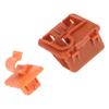 1Set Car Roomster Hood Bonnet Rod Stay Bracket Buckle Clip For Skoda Fabia Octavia MK2 2004-2012 2013 1U0823570A
