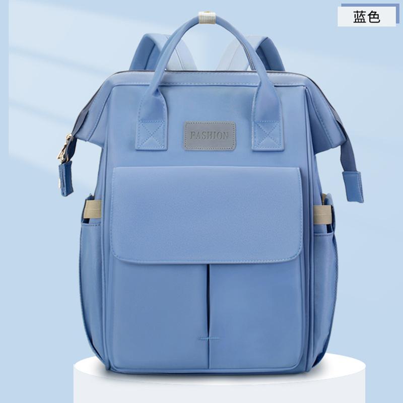 School Bag, Mommy Bag, Lightweight Outdoor Storage Bag for Mothers and Babies, Large Capacity Handheld Backpack, Multifunctional Mom Backpack