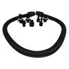 Stand  up air pump adapter hose set  including 7 air valve nozzles