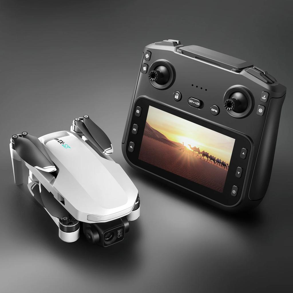 2025 S-X1 Mini Drone with Large Screen 3-Axis Gimbal Anti-Shake 5G GPS HD EIS Cameras Brushless Aerial Drone RC Quadcopters Toys