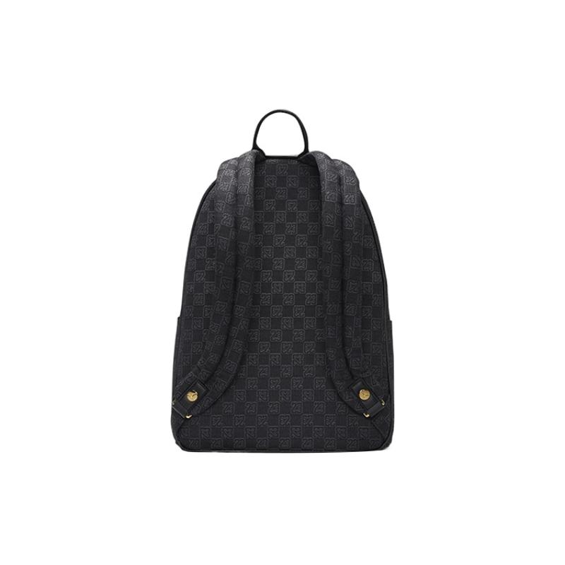 Jordan Gold Logo Monogram Backpack Black Jordan FJ6784-010