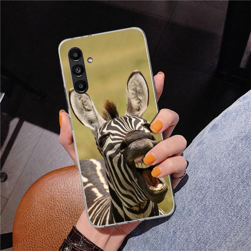 Funny Donkey Phnoe Case for Samsung Galaxy A17 A37 A57 A16 A26 A36 A56 A15 A14 A13 A55 A54 A53 A35 A34 A33 A25 A24 A23 A52 Galax