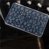 Nails Art Moulds Silicone Template Nails Designing Tool Flower Theme Silicone Handmade Molds for Manicure Creation