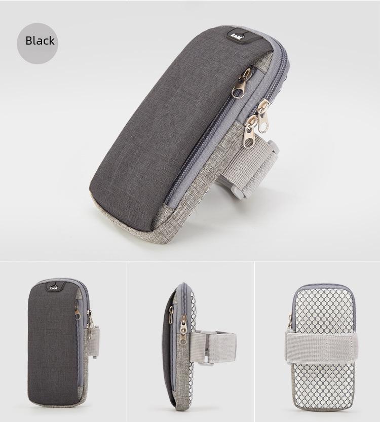 Breathable Running Arm Bag for Mobile Phones - Unisex Fitness Strap