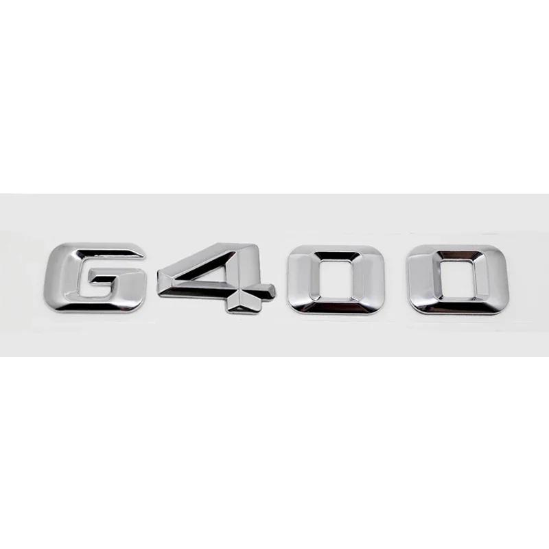 3D Letter Car Sticker Modified Tail Trunk Emblem Badge for Mercedes Benz G Class G63 G65 G200 G230 G300 G350 G400 G500 G550 AX1 