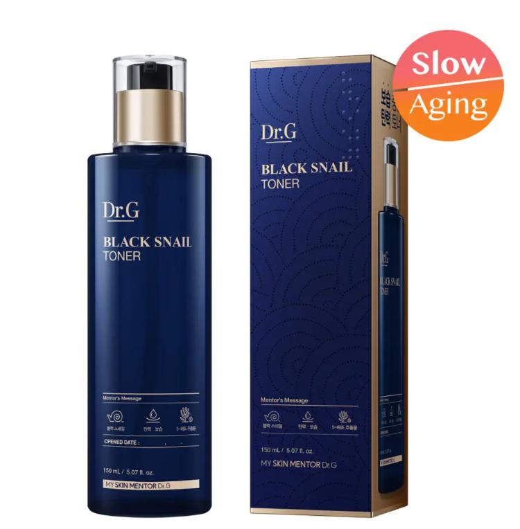 Dr.G Black Snail Toner 150ml Anti-Aging Firming Hydrating Toner