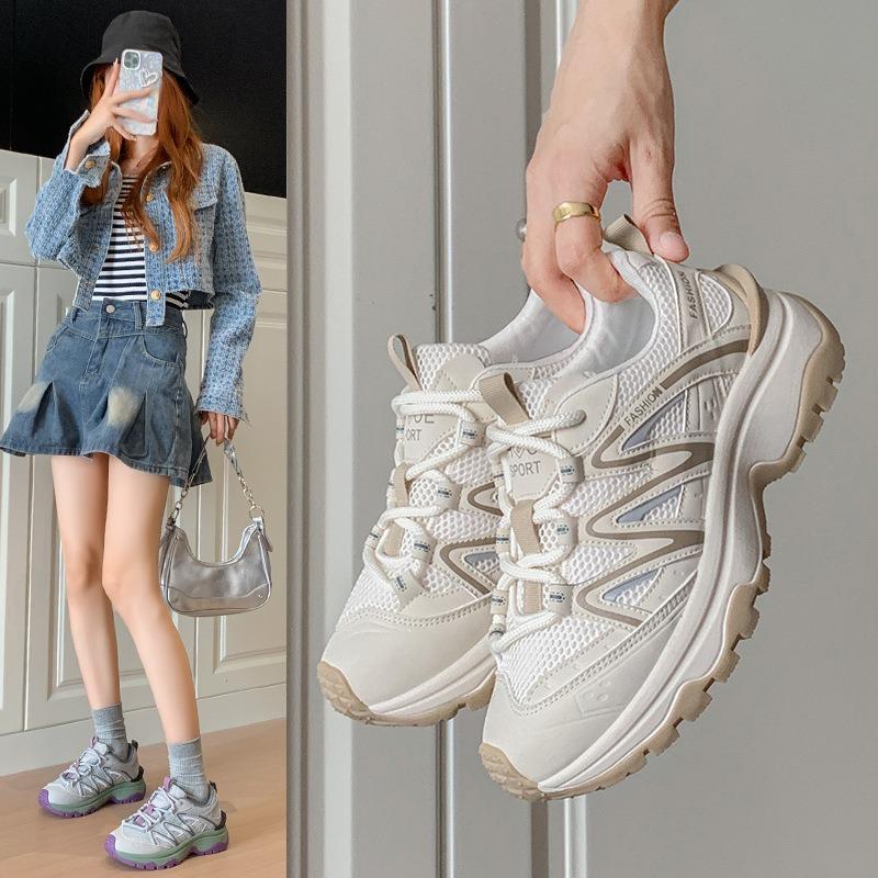 

New Style of Shoes Casual Shoes Sports Versatile Sneakers 35 сірий колір