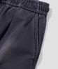 AGOD Vintage Washed Elastic Waist Cargo Pants [Charcoal]