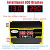 4000W Power Inverter Portable Voltage Transformer Car Adapter LED Display Dual USB Charger Converter Lightweight
