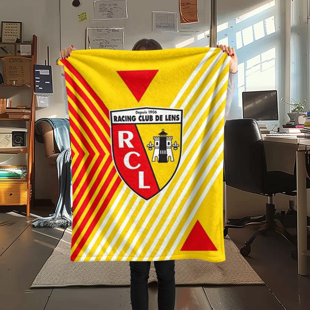 

1Pc RC Lens Print Flannel Blanket High Quality Warm Comfortable Cover for All Seasons Perfect for Gifts Home Decor 80cm x 120cm