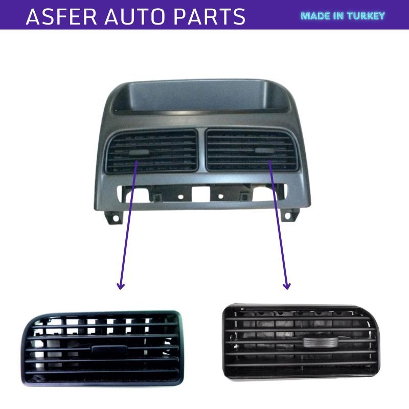 Lüftungsgitter, Klimaanlagengitter, links und rechts, 2er-Set für Linea Grande Punto Doblo Mk3 Oem 735491768 735498104