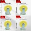 Soft Rubber Heavy Duty Casters High Load Bearing Furniture Wheel White Nylon Universal Wheel  Chair
