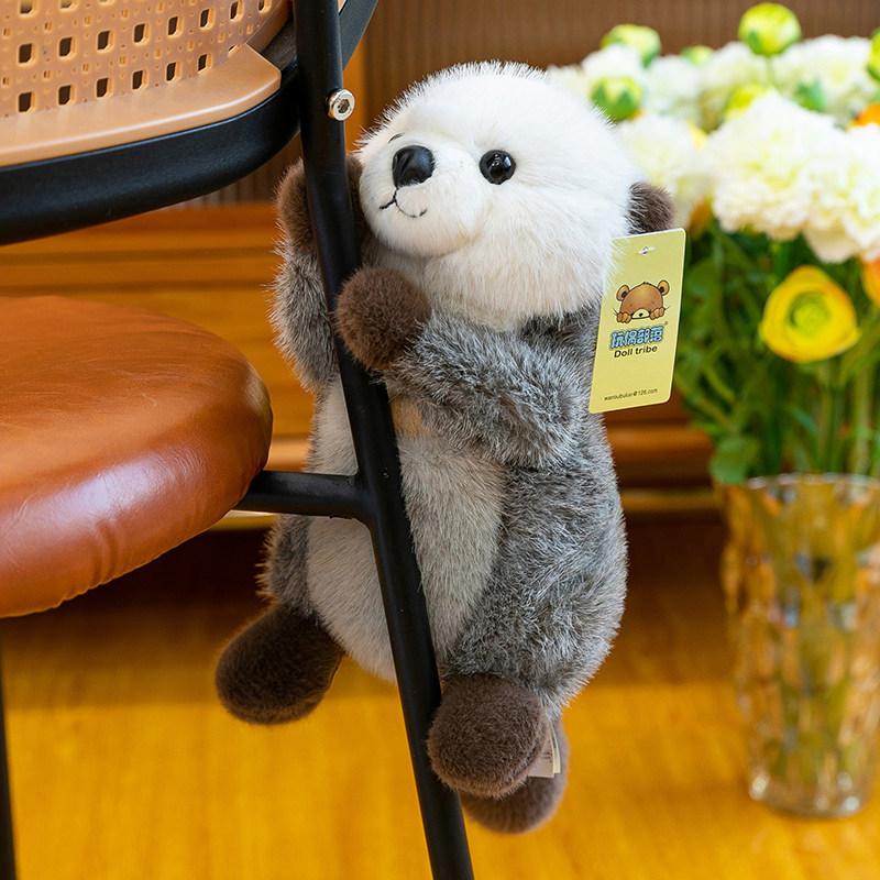 Plush Otter Toy Animal Collectible Soft Toy For Kids And Teens